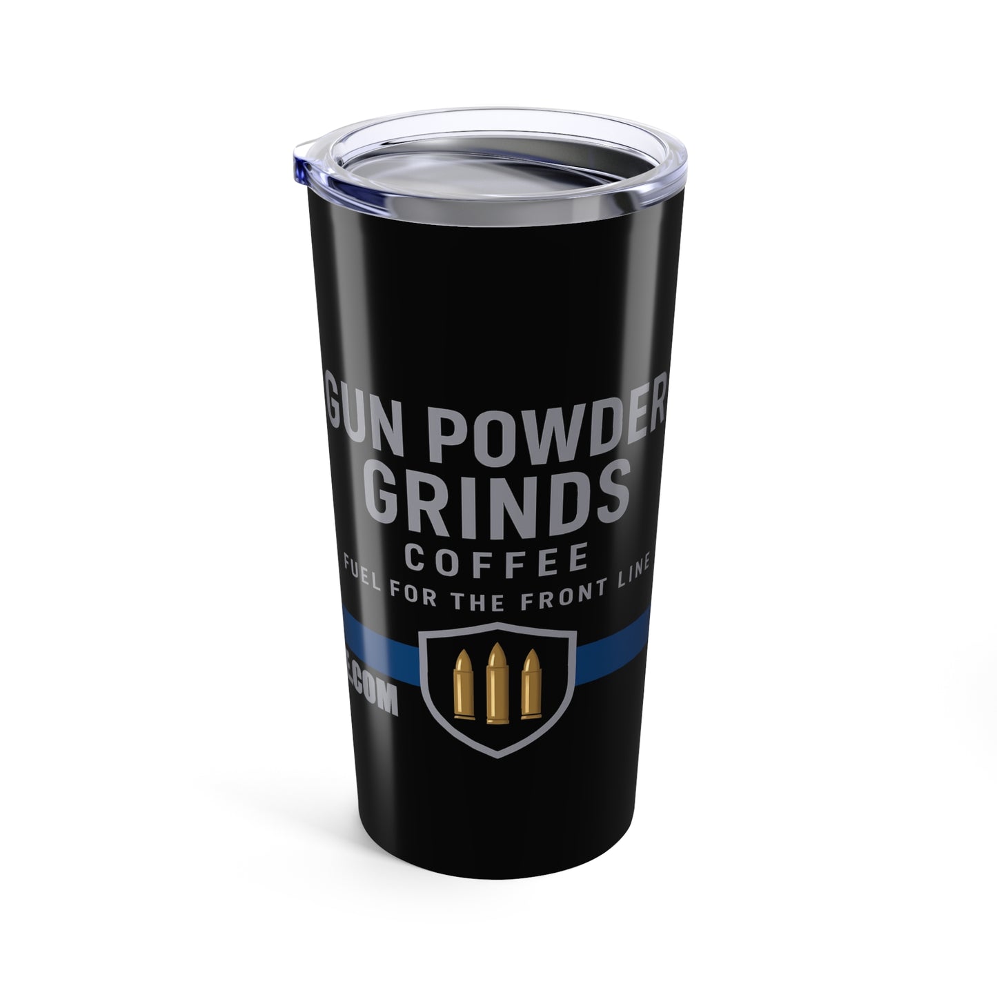 GPG 20oz Insulated Tumbler - 'Fuel Your Front Line' (black)