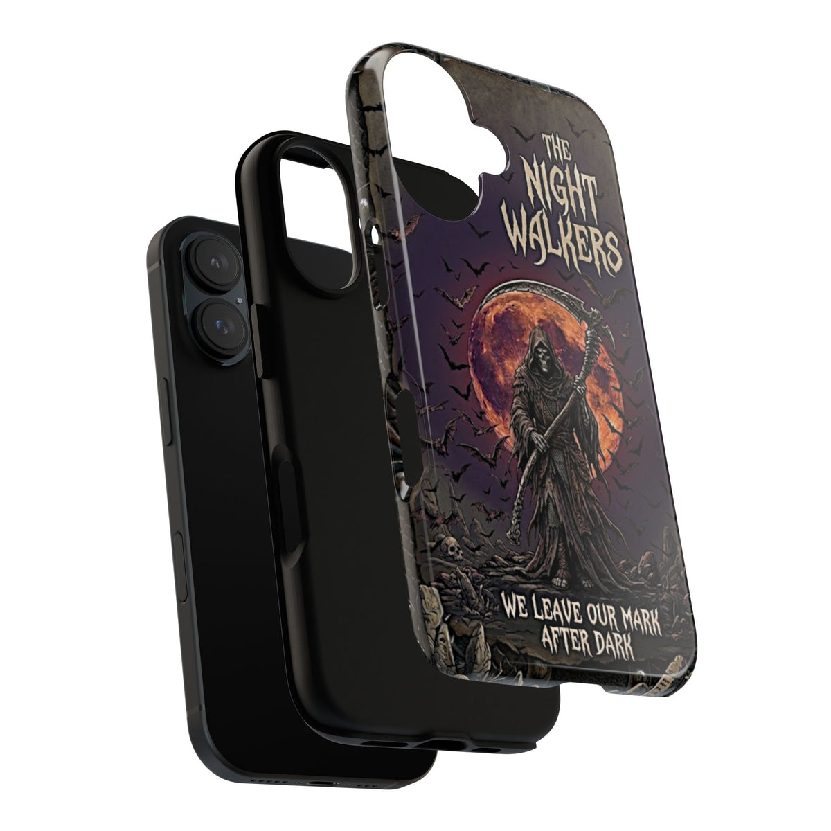 Night Walkers Grim Reaper phone case | We Leave Our Mark after Dark
